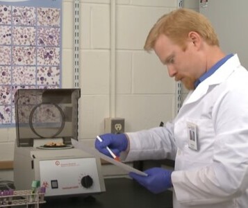 Клиника лечения наркозависимости в Железногорске Врач в кабинете клиники